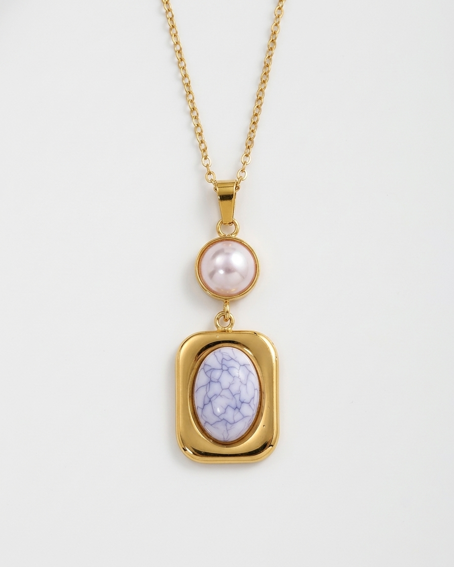 Marble & Pearl Geo