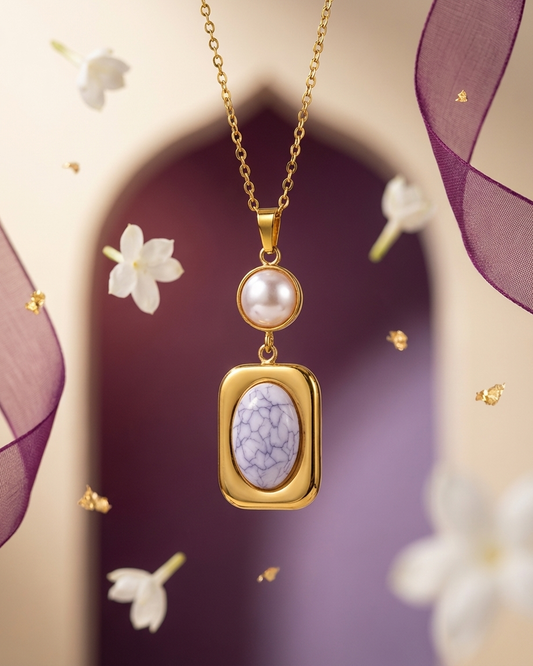 Marble & Pearl Geo