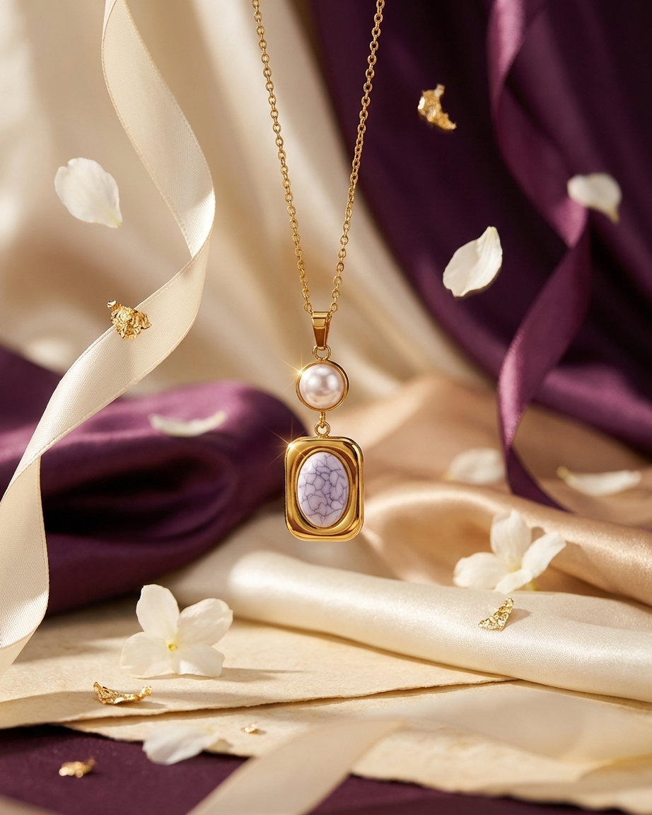 Marble & Pearl Geo