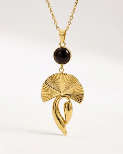 Onyx Ginkgo Fan