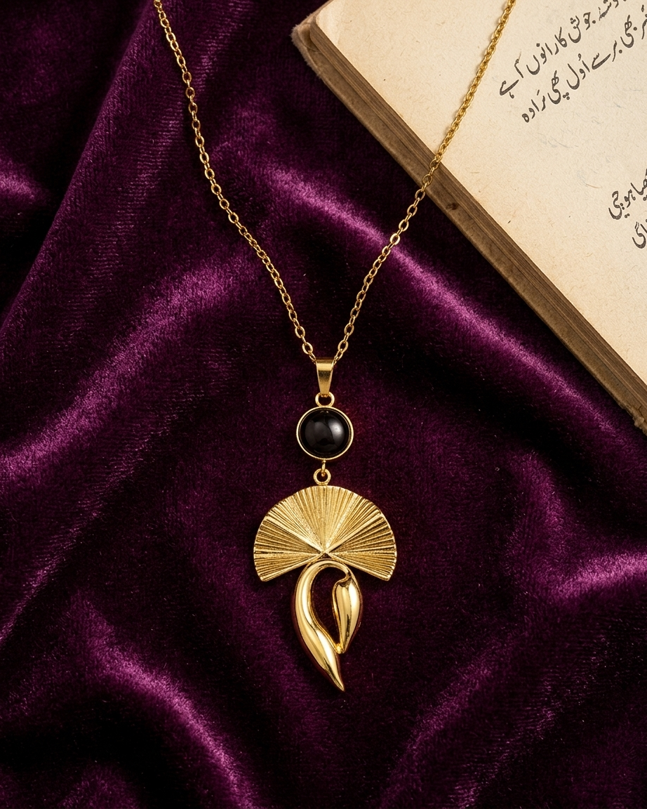 Onyx Ginkgo Fan