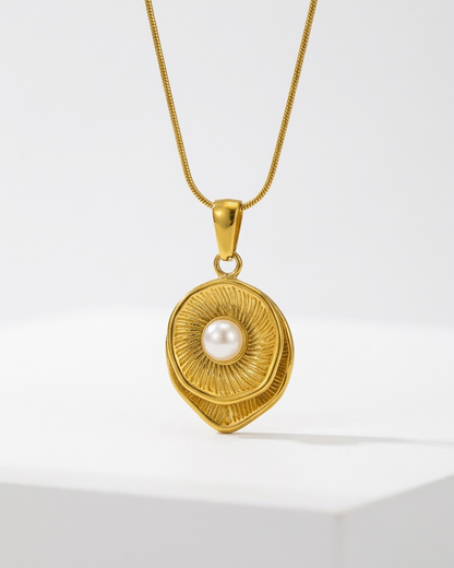 Pearl Sunburst Coin